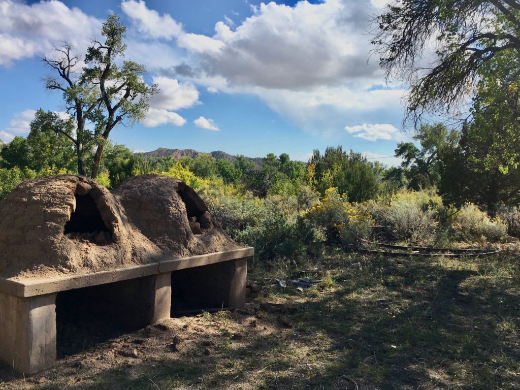 Legendary Healing Waters of Ojo Caliente horno oven
