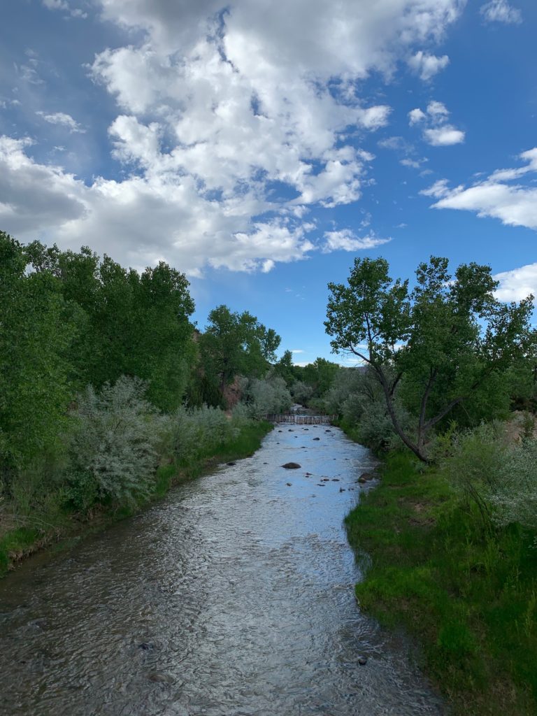 Legendary Healing Waters of Ojo Caliente river
